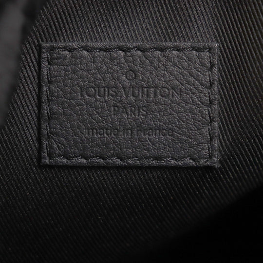 LOUIS VUITTON Shoulder Bag M82248 Calf leather black Monogram shadow noe sling mens Used Authentic