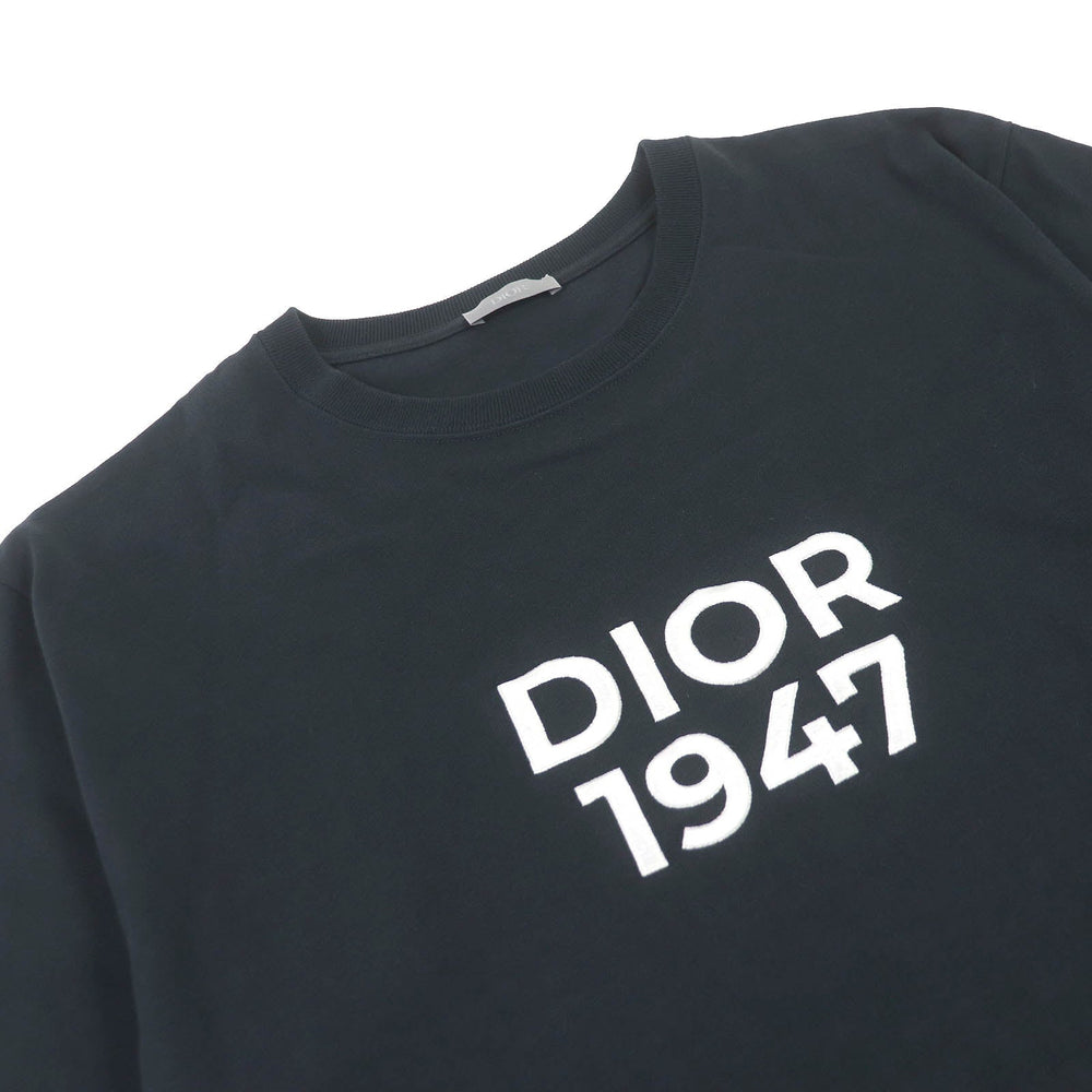 Dior HOMME Short sleeve T-shirt 413J696F0554 Main: 100% cotton, Part: 100% rayon black mens XL Used Authentic