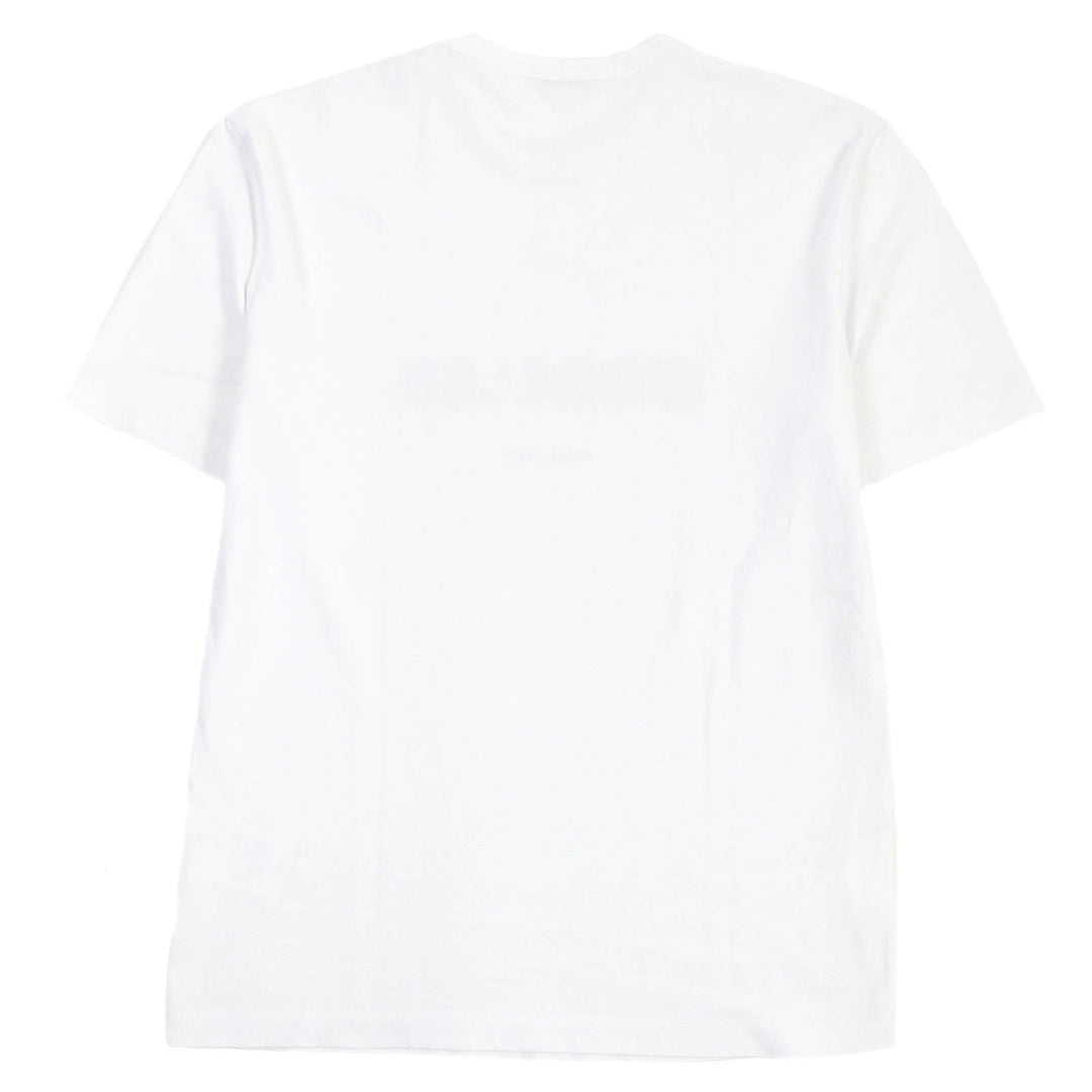 MONCLER Short sleeve T-shirt Main: 100% cotton white MAGLIA T-SHIRT mens S Used Authentic