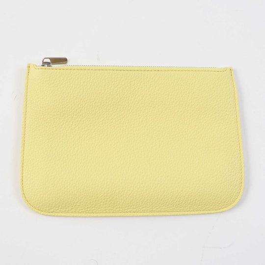 Loro Piana Shoulder Bag FAL6761 Grained matte leather (cowhide) yellow Sage M Women Used Authentic