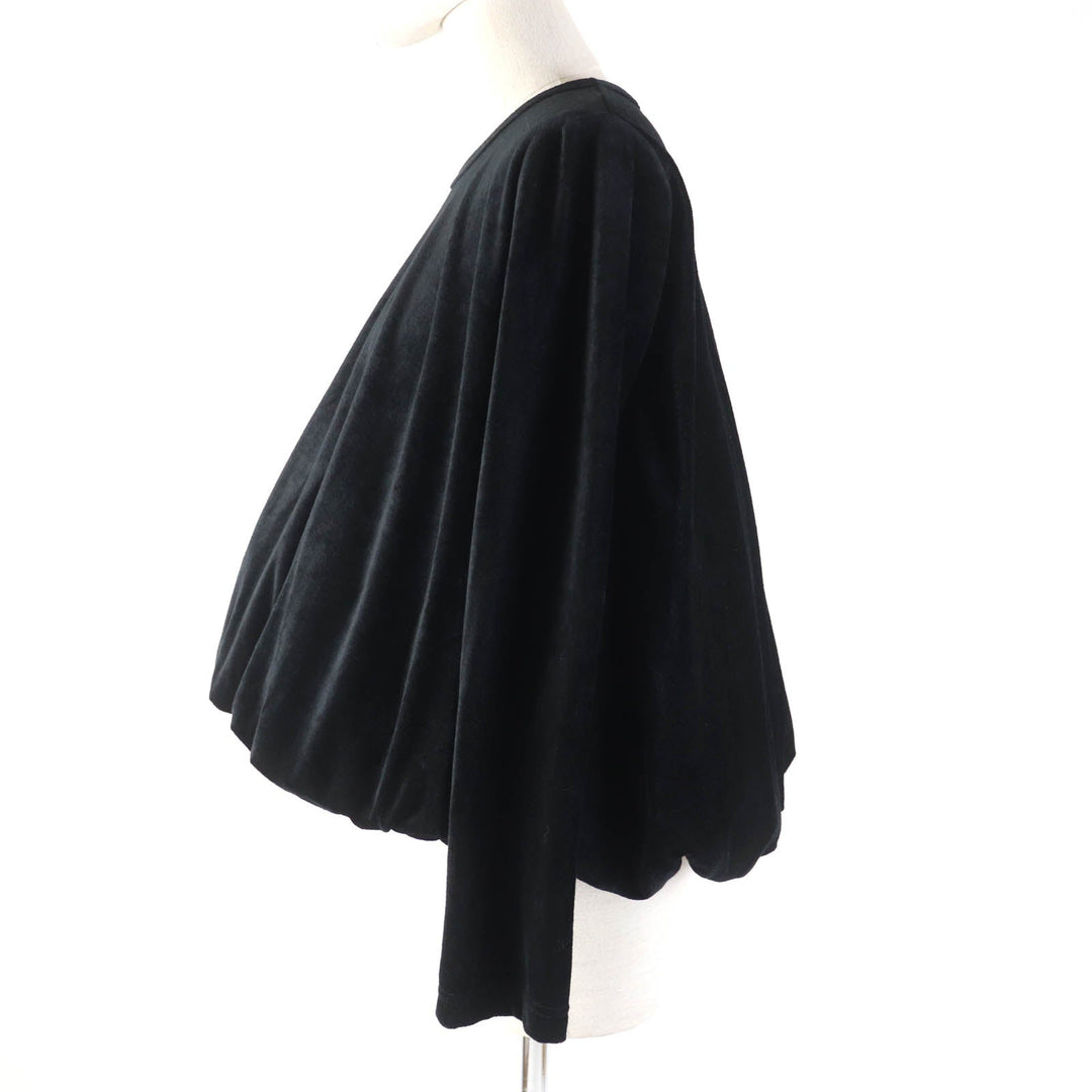 COMME des GARCONS COMME des GARCONS Cut RJ-T020 Outer material: 34% rayon, Outer material: 33% polyester, Outer material: 24% cotton, Outer material: 9% silk, Lining: 100% polyester, Part: 100% nylon black Women XS Used Authentic