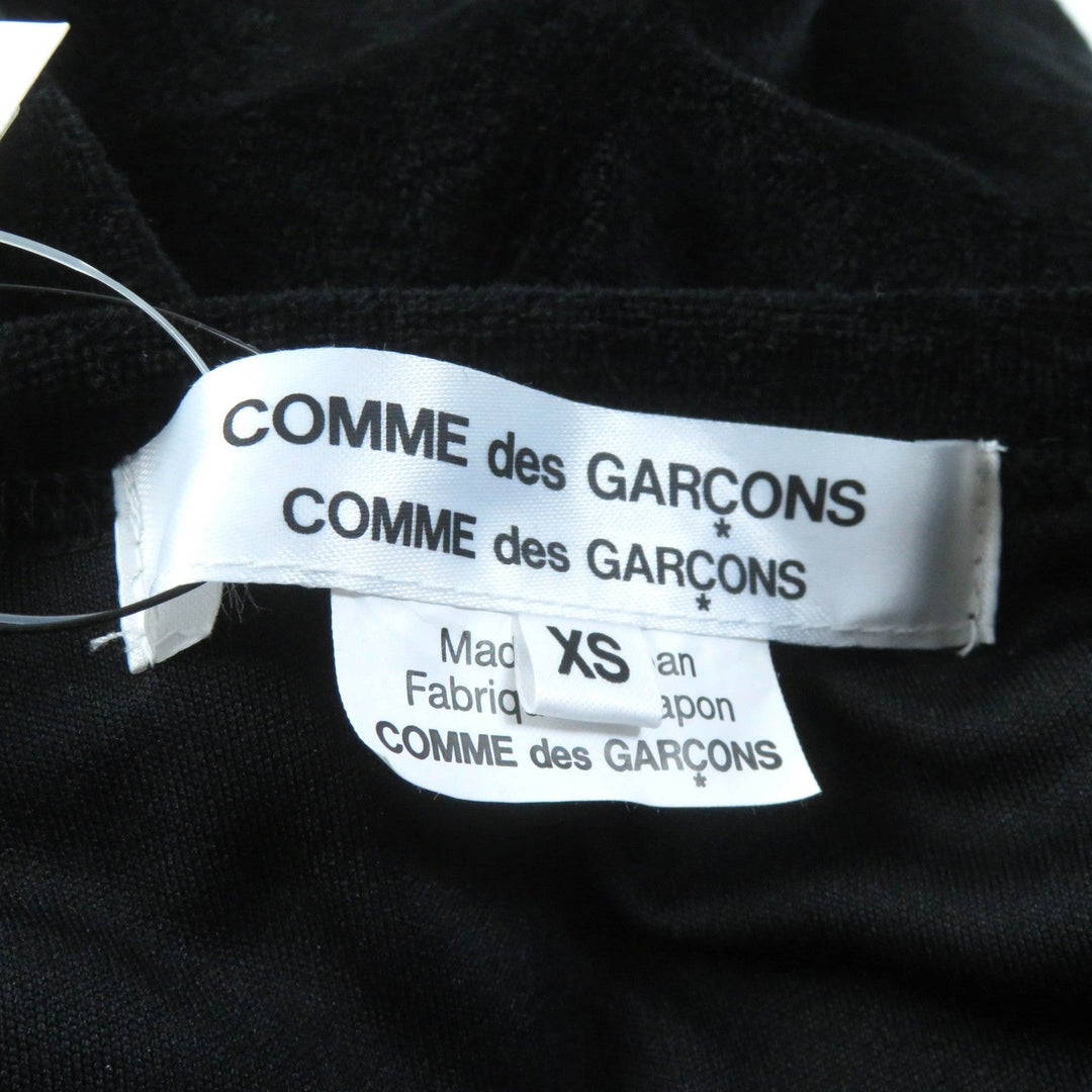 COMME des GARCONS COMME des GARCONS Cut RJ-T020 Outer material: 34% rayon, Outer material: 33% polyester, Outer material: 24% cotton, Outer material: 9% silk, Lining: 100% polyester, Part: 100% nylon black Women XS Used Authentic
