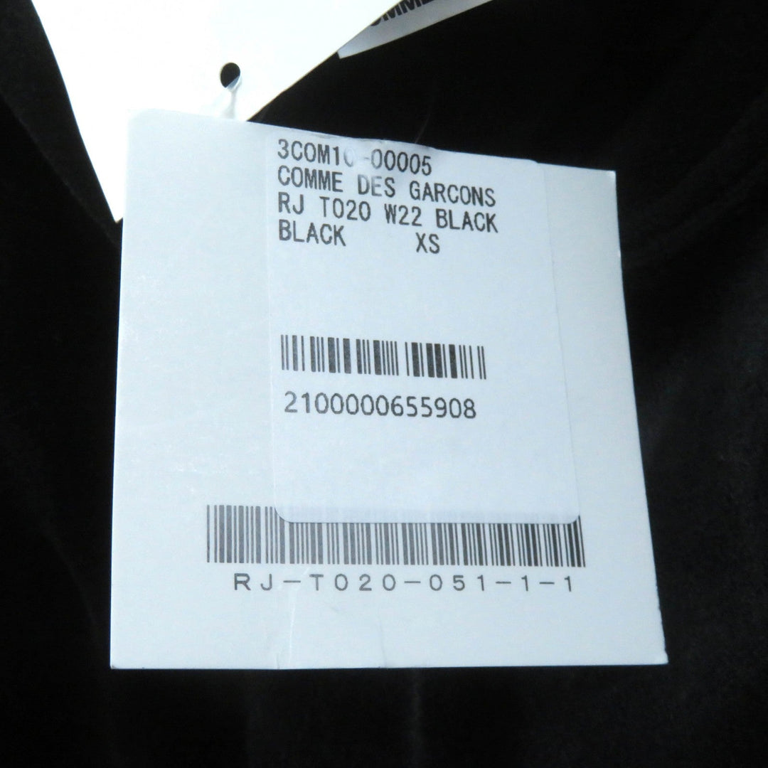 COMME des GARCONS COMME des GARCONS Cut RJ-T020 Outer material: 34% rayon, Outer material: 33% polyester, Outer material: 24% cotton, Outer material: 9% silk, Lining: 100% polyester, Part: 100% nylon black Women XS Used Authentic