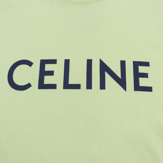 CELINE Short sleeve T-shirt 2X681501F Main: 100% cotton yellow mens M Used Authentic