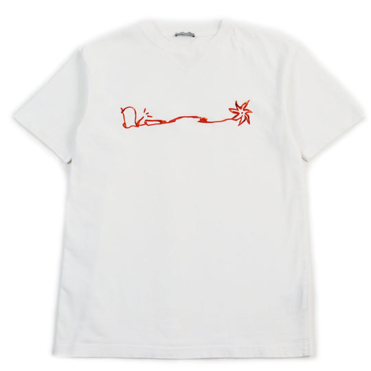 Dior HOMME Short sleeve T-shirt 283J685C0554 Main: 100% cotton white Cactus Jack Dior Oversized Tee Cactus Jack Oversized T-shirt mens S Used Authentic