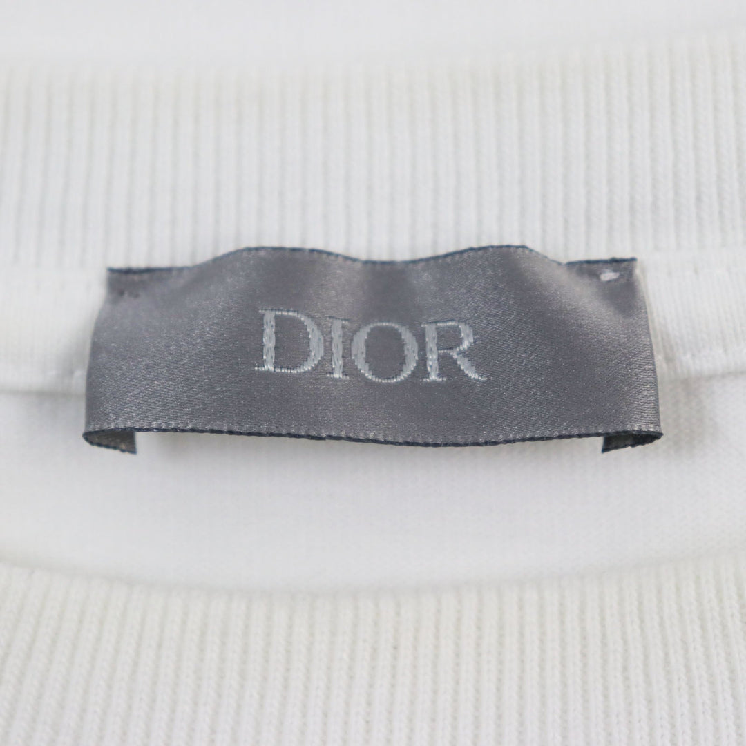 Dior HOMME Short sleeve T-shirt 283J685C0554 Main: 100% cotton white Cactus Jack Dior Oversized Tee Cactus Jack Oversized T-shirt mens S Used Authentic