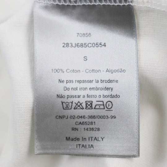 Dior HOMME Short sleeve T-shirt 283J685C0554 Main: 100% cotton white Cactus Jack Dior Oversized Tee Cactus Jack Oversized T-shirt mens S Used Authentic