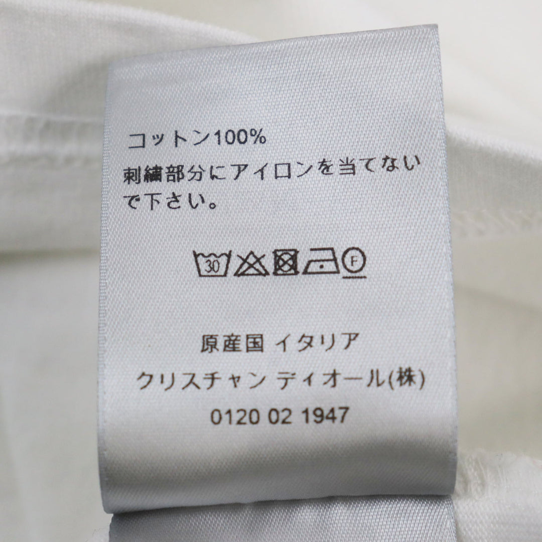 Dior HOMME Short sleeve T-shirt 283J685C0554 Main: 100% cotton white Cactus Jack Dior Oversized Tee Cactus Jack Oversized T-shirt mens S Used Authentic