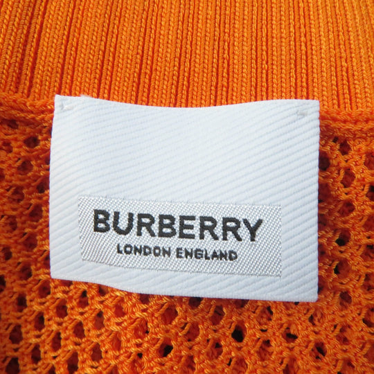 BURBERRY Tunic 8041344 Main: 100% rayon, part: 97% rayon, part: 2% nylon, part: 1% polyurethane, part: 97% rayon : 2% nylon : 1% polyester Orange Women S Used Authentic