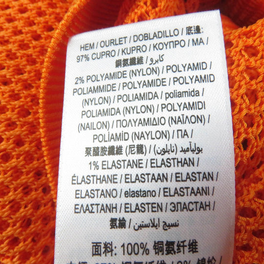 BURBERRY Tunic 8041344 Main: 100% rayon, part: 97% rayon, part: 2% nylon, part: 1% polyurethane, part: 97% rayon : 2% nylon : 1% polyester Orange Women S Used Authentic