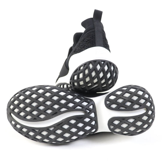 ROGERVIVIER Low cut sneakers Leather x fabric black VIV RUN Women 37 1/2 Used Authentic