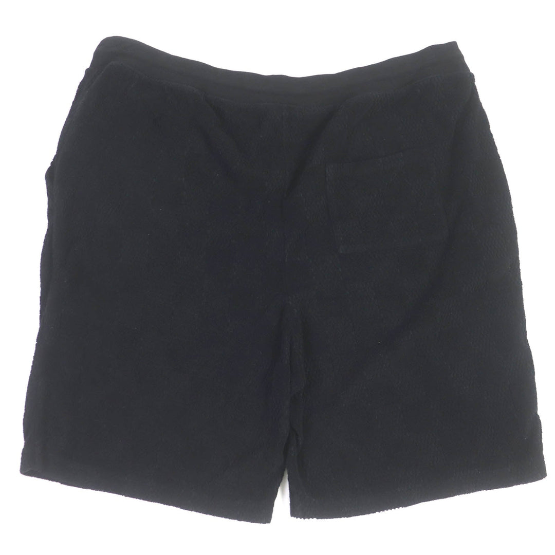 LOUIS VUITTON Shorts 1AFRBR Main: 85% cotton, Main: 15% nylon black Damier French terry cotton shorts mens(Unisex) 5L Used Authentic