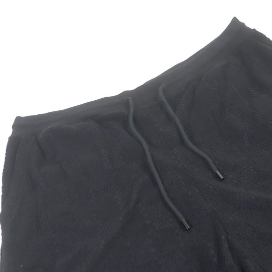 LOUIS VUITTON Shorts 1AFRBR Main: 85% cotton, Main: 15% nylon black Damier French terry cotton shorts mens(Unisex) 5L Used Authentic