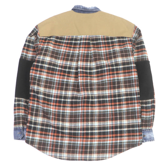 DSQUARED2 Long sleeve shirt S71DM0653 Main: 76% cotton, Main: 24% polyester, Part: 100% cotton, Part: 98% cotton, Part: 2% polyurethane Brown type mens 50 Used Authentic