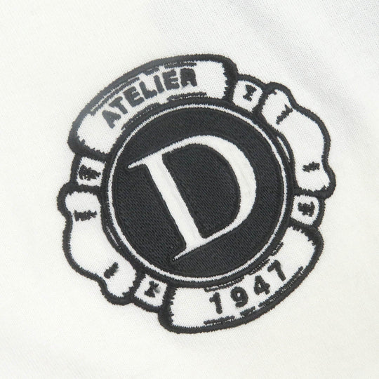 Dior HOMME Short sleeve knit 483M648AT823 Main: 70% cotton, Main: 30% silk, Part: 100% rayon Ivory mens M Used Authentic