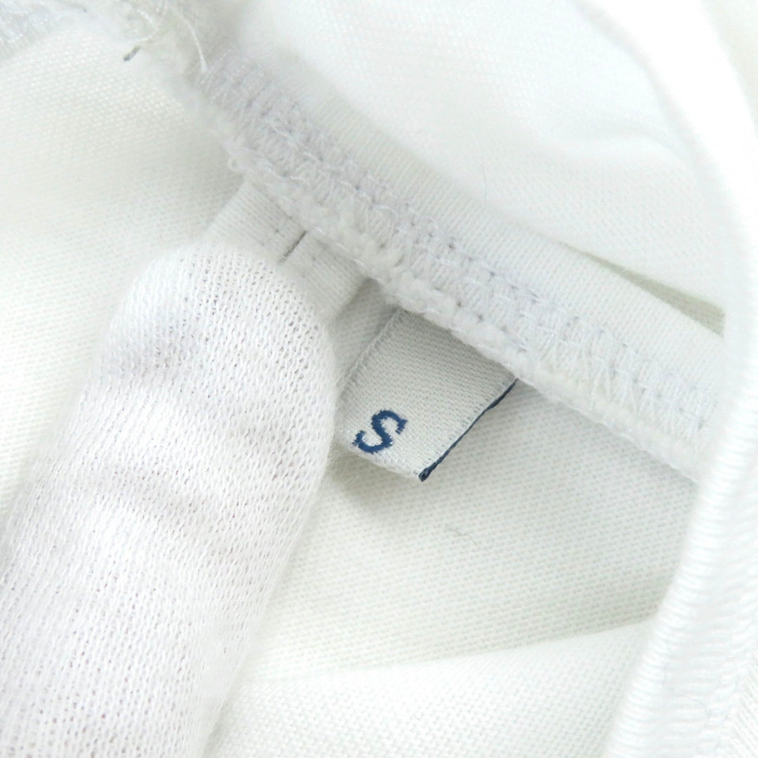 MONCLER Short sleeve T-shirt E20918048350 Main: 100% cotton White Gray Red MAGLIA T-SHIRTS mens S Used Authentic