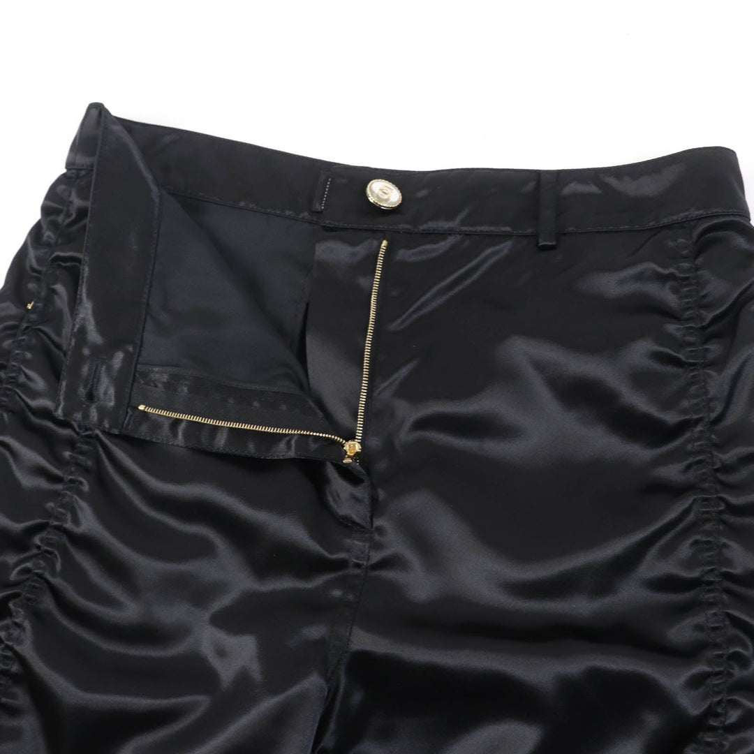 CHANEL Shorts P70669 V62116 Main: 61% polyamide (nylon), Main: 39% acetate, Part: 100% silk black Women 40 Used Authentic