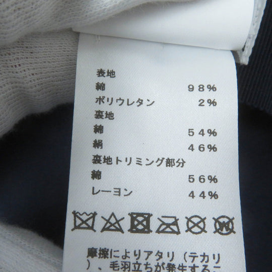 HERMES Casquette Main: 98% cotton, Main: 2% polyurethane, Lining: 56% cotton, Lining: 46% silk, Lining trim: 56% cotton, 44% rayon white Vauban Women Used Authentic