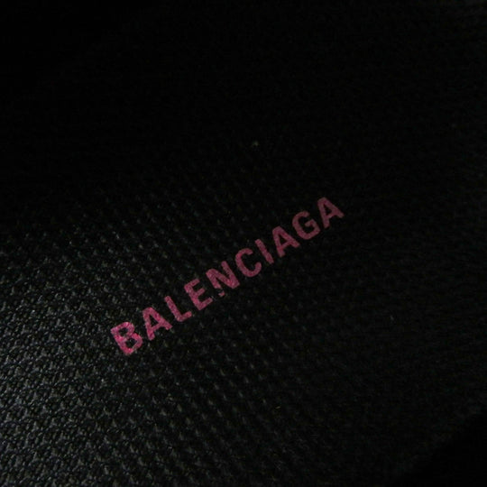 BALENCIAGA Sandals 617543 Main: Leather Black pink Track Sandal Women 36 Used Authentic