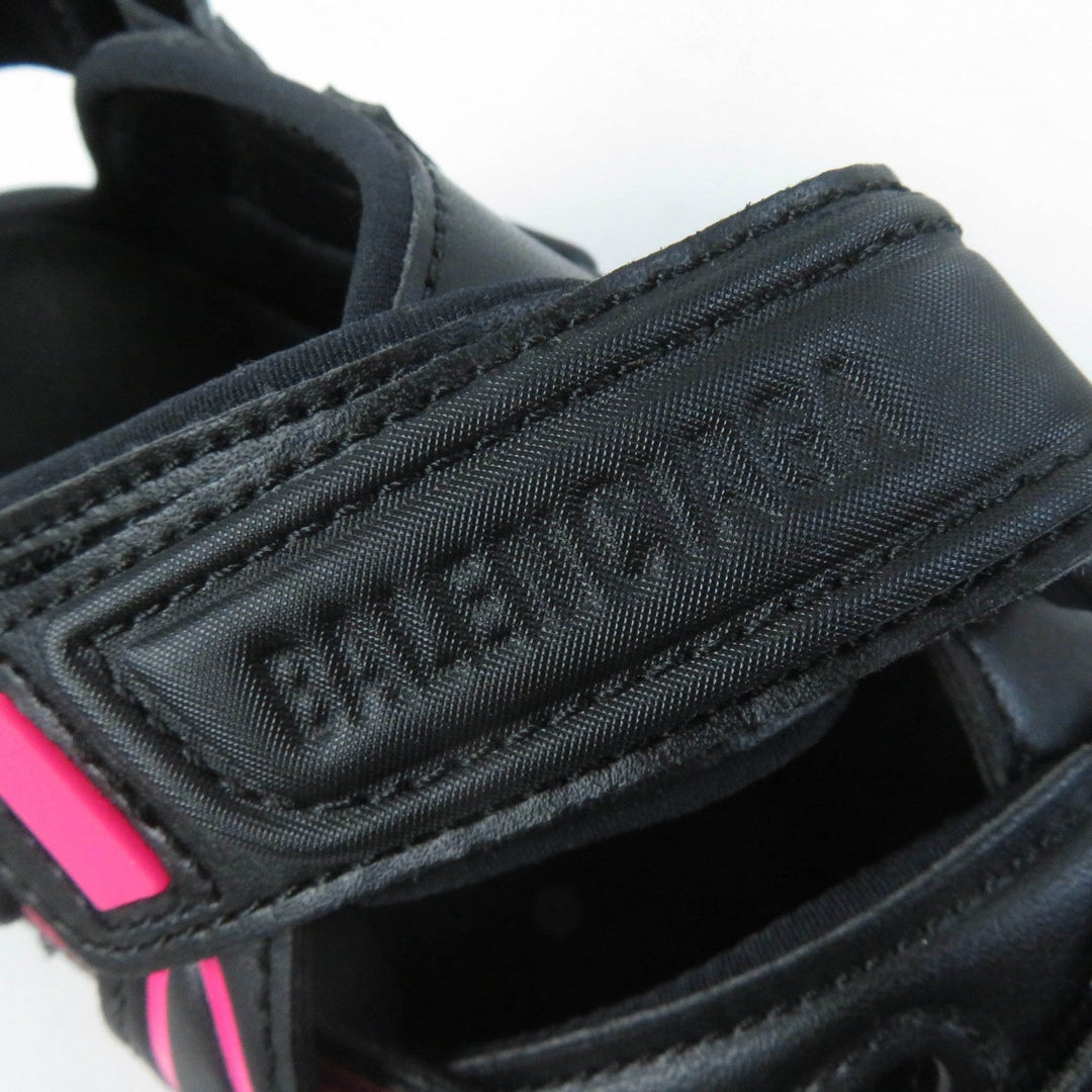 BALENCIAGA Sandals 617543 Main: Leather Black pink Track Sandal Women 36 Used Authentic
