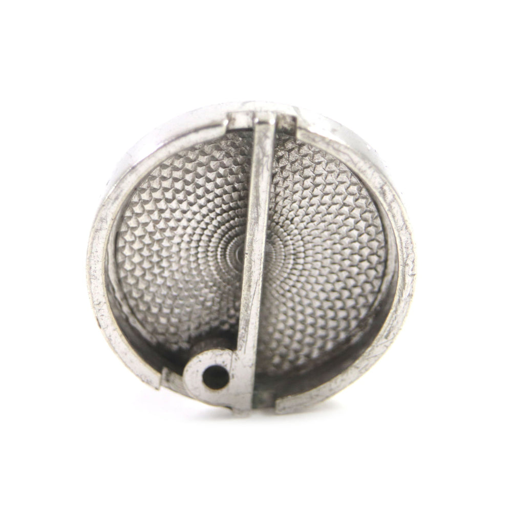 Dunhill cuffs Main�FSV925 Silver mens Used Authentic