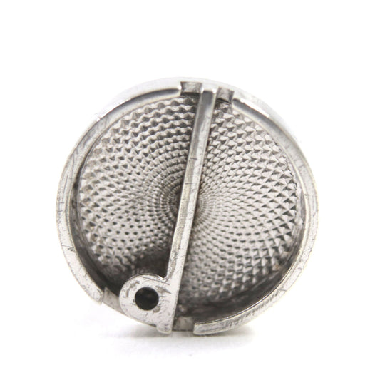 Dunhill cuffs Main�FSV925 Silver mens Used Authentic