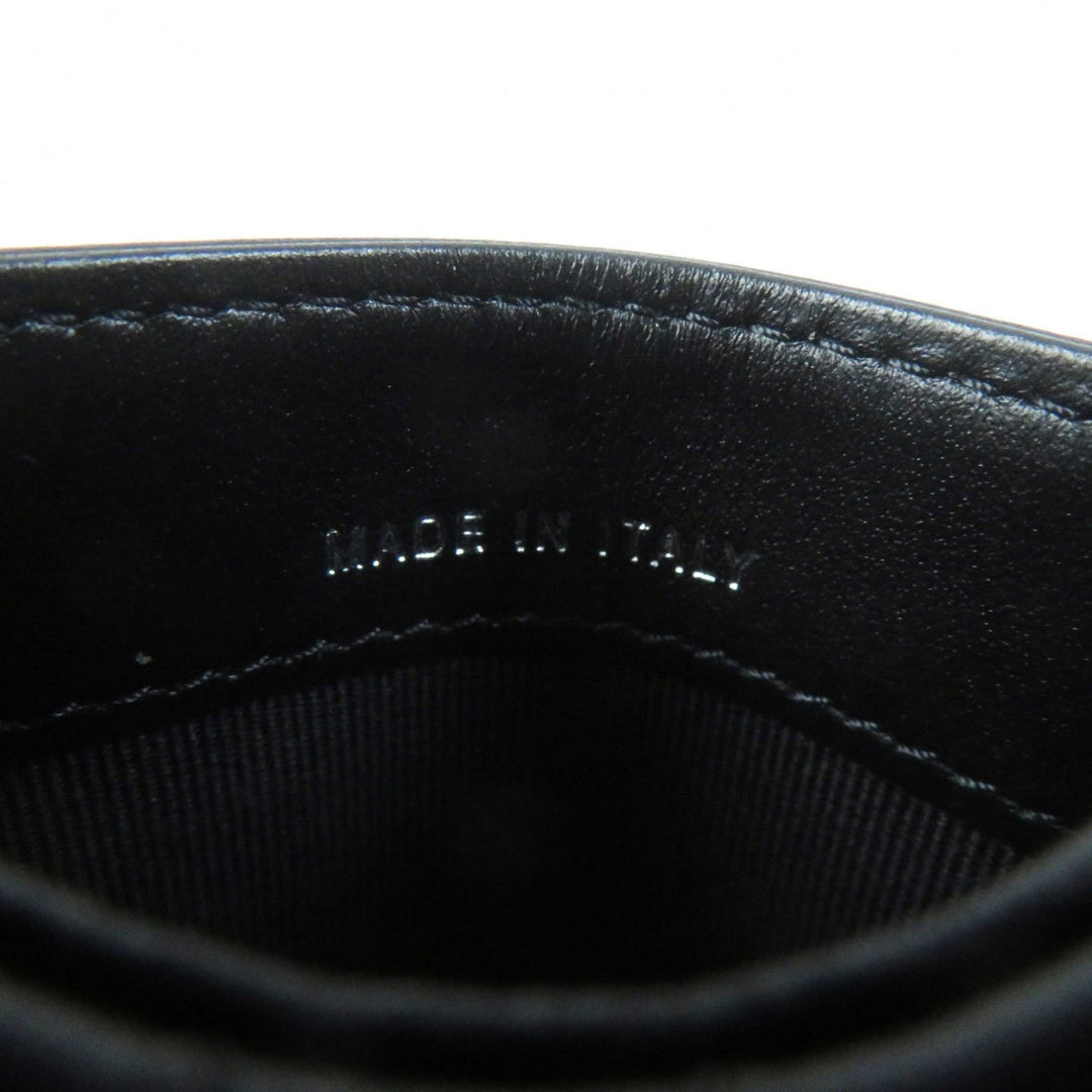 CHANEL Card Case AP3595 Main: Lamb leather black Matrasse Women Used Authentic