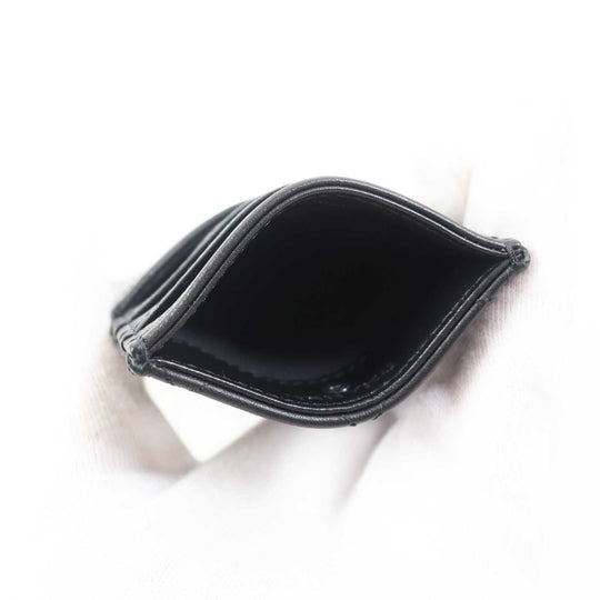 CHANEL Card Case AP3595 Main: Lamb leather black Matrasse Women Used Authentic