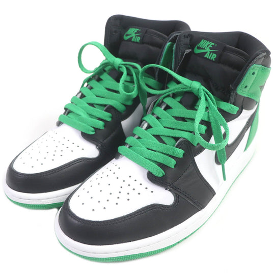 NIKE High cut sneakers DZ5485-031 Main: Leather Black Lucky Green AIR JORDAN 1 RETRO HIGH OG CELTICS mens 27 Used Authentic