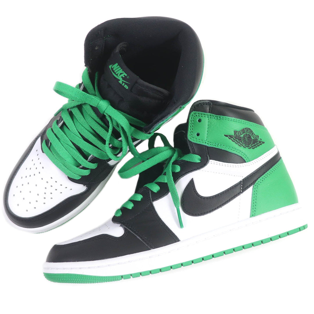NIKE High cut sneakers DZ5485-031 Main: Leather Black Lucky Green AIR JORDAN 1 RETRO HIGH OG CELTICS mens 27 Used Authentic