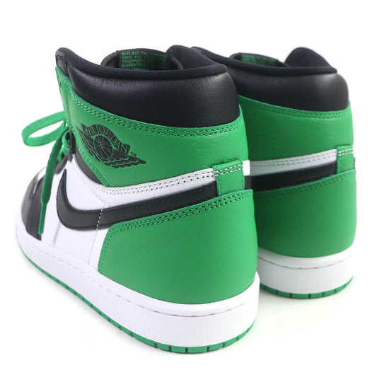 NIKE High cut sneakers DZ5485-031 Main: Leather Black Lucky Green AIR JORDAN 1 RETRO HIGH OG CELTICS mens 27 Used Authentic