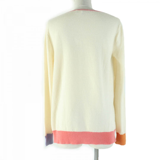 Loro Piana knit FAF6432 Main: 100% cashmere beige Women 40 Used Authentic