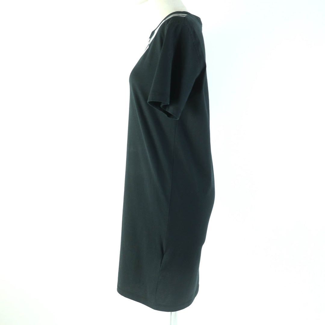 HERMES one piece 2H4511DU Main: 100% cotton black Le Tresor de Medor Women 34 Used Authentic