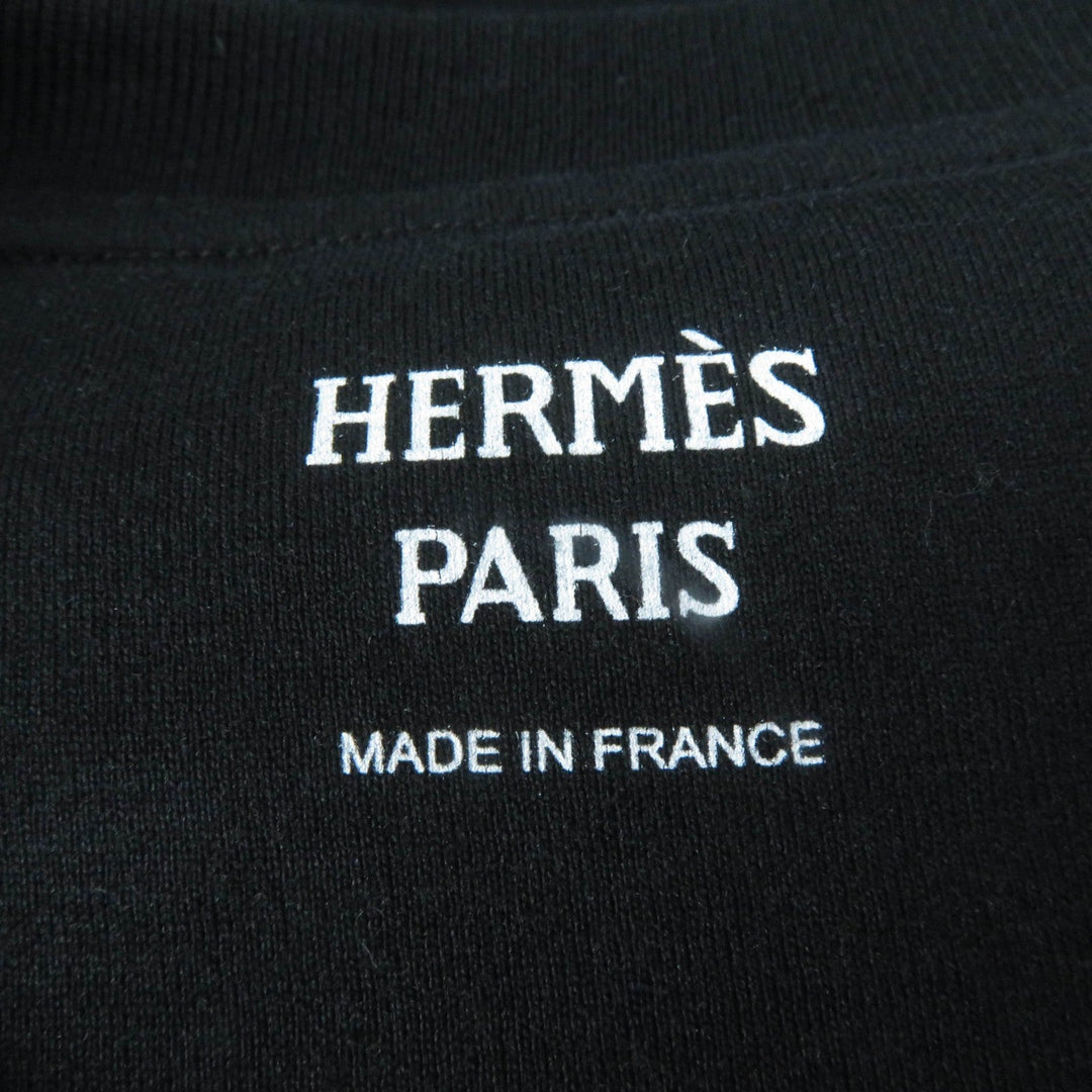 HERMES one piece 2H4511DU Main: 100% cotton black Le Tresor de Medor Women 34 Used Authentic