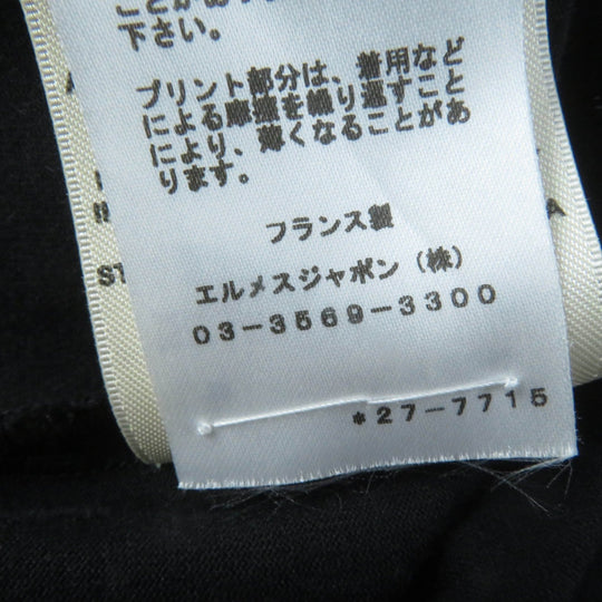 HERMES one piece 2H4511DU Main: 100% cotton black Le Tresor de Medor Women 34 Used Authentic