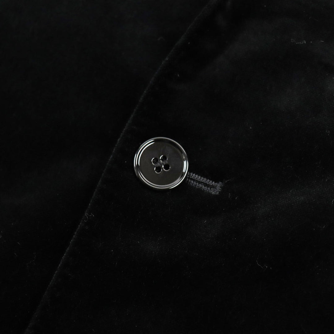 DOLCE&GABBANA tailored jacket Outer: 100% cotton, Lining: 60% acetate, Lining: 40% viscose (rayon) black mens 44 Used Authentic