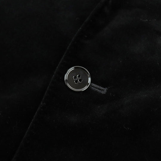 DOLCE&GABBANA tailored jacket Outer: 100% cotton, Lining: 60% acetate, Lining: 40% viscose (rayon) black mens 44 Used Authentic