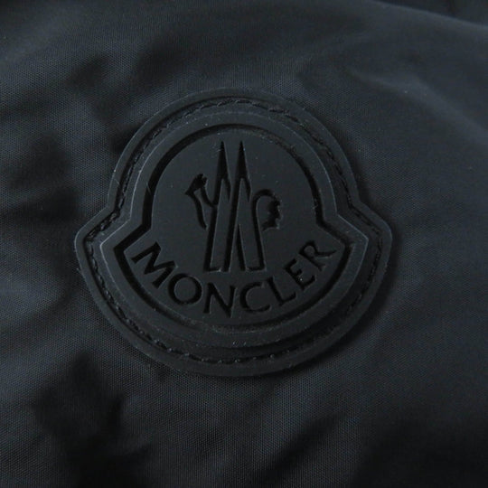 MONCLER Down jacket Outer: 100% nylon; Back: 100% polyester; Lining: 100% polyester; Hood lining: 100% polyester; Hood section: 100% nylon; Other fabric: 100% polyester; Filling: 90% down, 10% feather black SEPIK Women 1 Used Authentic