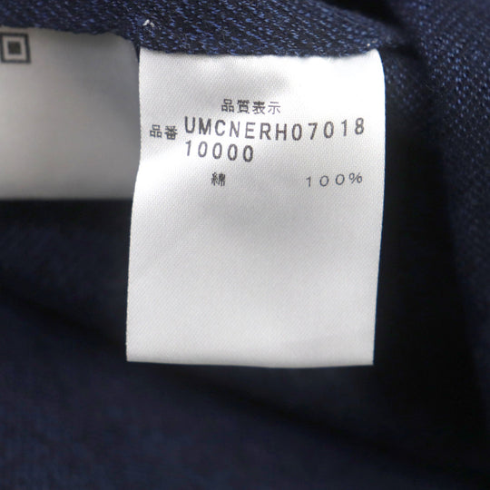 KITON Long sleeve shirt Main: 100% cotton Navy mens L Used Authentic