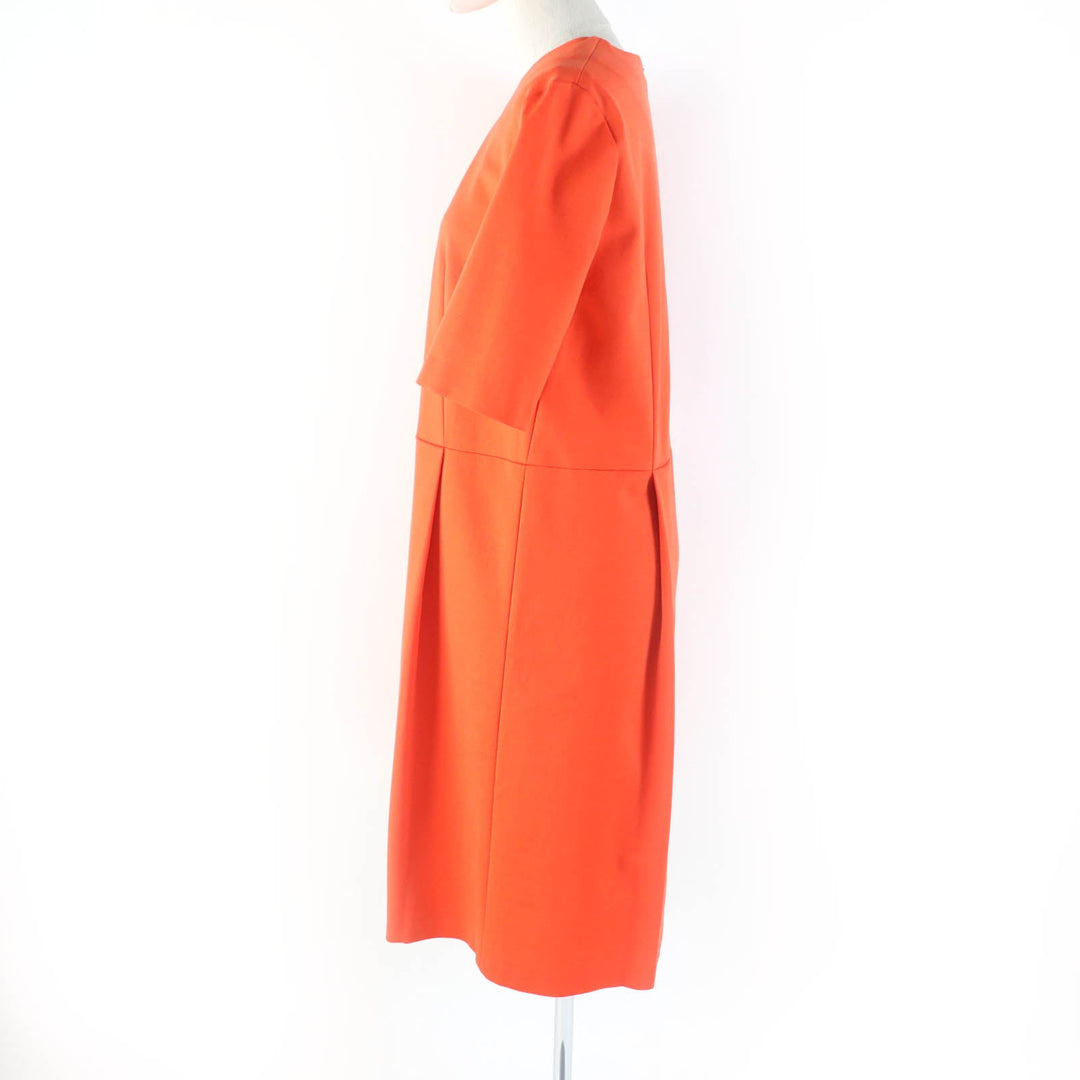 JIL SANDER one piece Main: 67% rayon, 26% nylon, 7% polyurethane Orange Women 34 Used Authentic