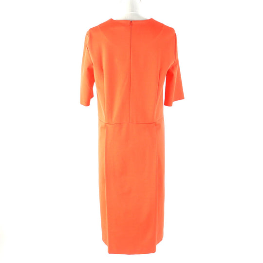 JIL SANDER one piece Main: 67% rayon, 26% nylon, 7% polyurethane Orange Women 34 Used Authentic