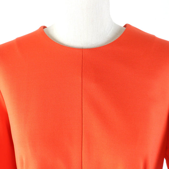 JIL SANDER one piece Main: 67% rayon, 26% nylon, 7% polyurethane Orange Women 34 Used Authentic