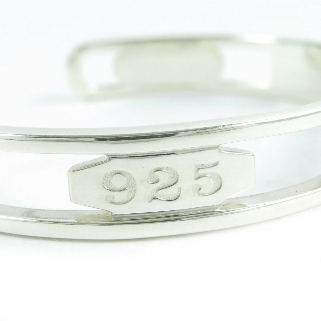 TIFFANY&Co. bracelet 1837 Main�FSV925 Silver Narrow Open Bangle mens Used Authentic
