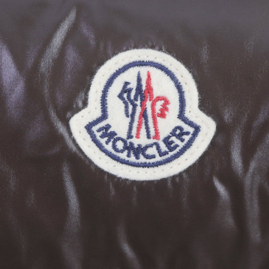 MONCLER Down vest Outer: 100% nylon, Lining: 100% nylon, Filling: 90% down, Filling: 10% feather Dark brown TIBB mens 5 Used Authentic