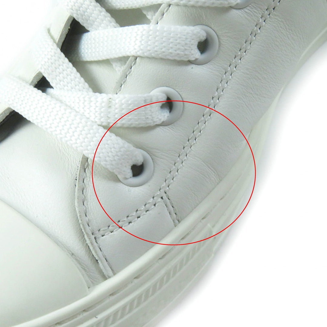 Christian Dior High cut sneakers Main: Canvas Leather White navy Walk N Dior Star Women 36 Used Authentic