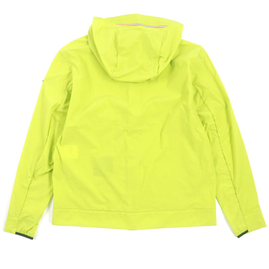 MONCLER Nylon jacket Main: 80% nylon, Main: 20% polyurethane Lime yellow GIVRAY mens 3 Used Authentic