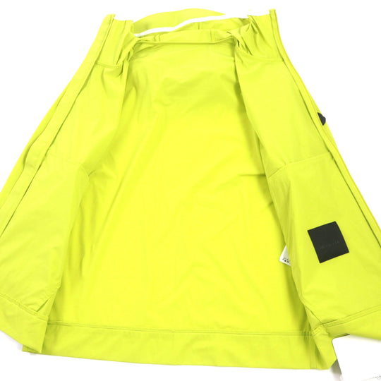 MONCLER Nylon jacket Main: 80% nylon, Main: 20% polyurethane Lime yellow GIVRAY mens 3 Used Authentic