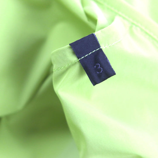 MONCLER Nylon jacket Main: 80% nylon, Main: 20% polyurethane Lime yellow GIVRAY mens 3 Used Authentic