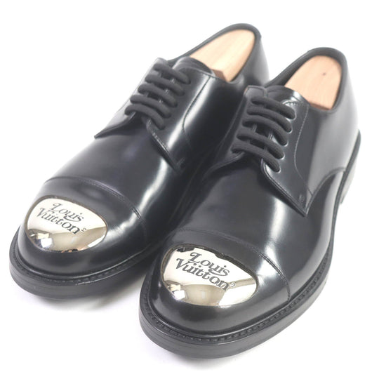 LOUIS VUITTON Dress shoes Main: Leather black Voltaire Line Richelieu mens 6 Used Authentic