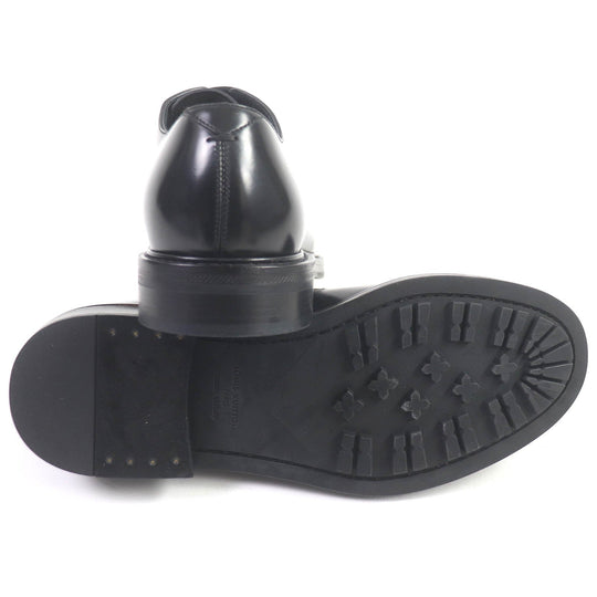 LOUIS VUITTON Dress shoes Main: Leather black Voltaire Line Richelieu mens 6 Used Authentic